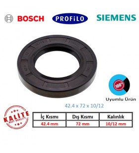 42.4 x 72 x 10/12 Çamaşır Makinesi Keçesi 42.4 x 72 x 10/12 Çamaşır Makinesi Keçesi