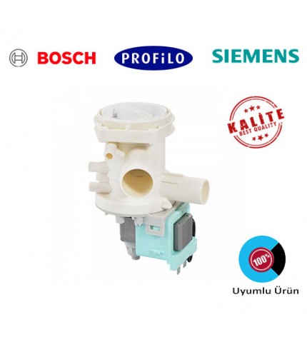Bosch Çamaşır Makinesi Su Tahliye Pompası 00144487