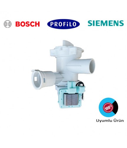 Siemens Çamaşır Makinesi Su Tahliye Pompası 00146083